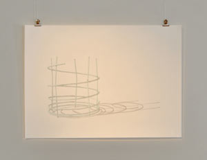 Sans titre (esquisse), feutre sur papier, 50 x 80 cm, mars 2012 